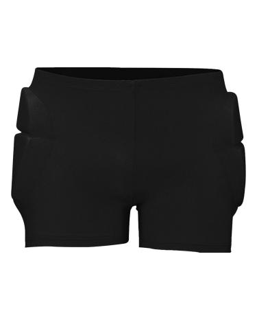 KASCLINO 3D Padded Shorts Protective for Snowboarding Ice Skating, EVA Short Pants Protective Gear Gear Guard Impact Pad Hip and Tailbone Protector for Kids & Adults(26.77-29.53 inch) Medium 26.77-29.53 Inch