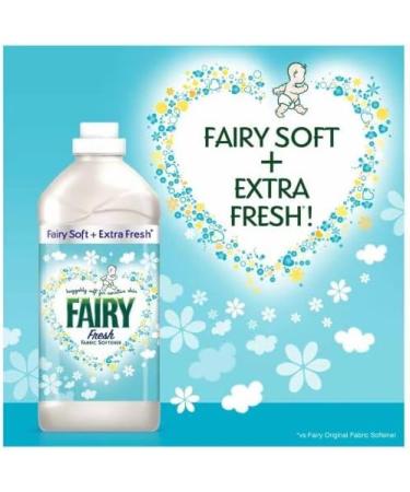 Fairy Non Bio Laundry Washing Gel 24w 840ml & Fairy Fresh Fabric Conditioner Snuggly Soft for Sensitive Skin 50 washes 1.65L Almond Milk & Manuka Honey Scent + for You: Organza Small Bag - Buy Online on SooperMarket.com
