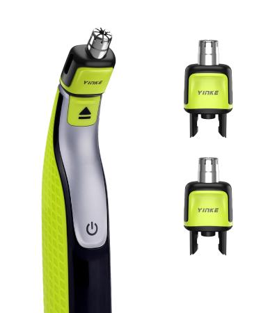 YINKE Nose Hair Trimmer Replacement Heads for One Blade QP2520 QP2630 QP2724 QP2734 QP2834 One Blade 360 & OneBlade pro Shaver Waterproof Dual Edge Blades for Easy Cleansing Gifts for Men (2PCS)