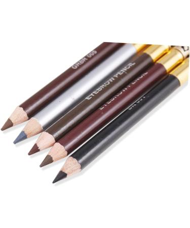 WOONEKY 4 Pcs Makeup Eyebrow Pencils Eyebrow Brush Pen Eyebrow Makeup Leopard Uk Eyeliner Kit Brown - Buy Online on SooperMarket.com