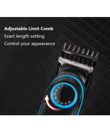 Buy 6-in-1 Rechargeable Waterproof Electric Razor for Men | Precision Trimmer & Hair Clippers | Wet & Dry Shaver Easy Clean - International Shipping Available - Buy Online on SooperMarket.com