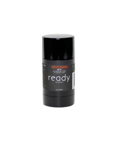 Ready Deodorant | Aluminium Free  Baking Soda Free  Talc Free Deodorant | Men | Gentleman 2 oz