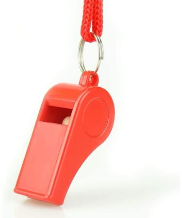 Fya Whistle Red Emergency Whistle 2PCS with Lanyard - Super Loud Plastic Whistle for Self-Defense, Lifeguard & Emergencies - Buy Online on SooperMarket.com