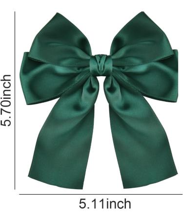 Green Barrette Hair Clips for Women Bowknot French Barrette for Girls St. Patrick's Day Hair Accessories for Party Carnival Saint Bow Hair Clip - Buy Online on SooperMarket.com