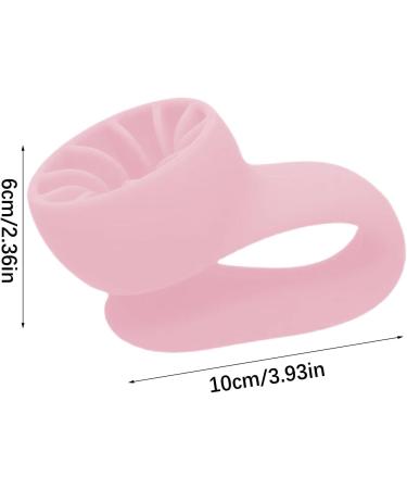 Maodom Nail Polish Holder Stand - Wearable Manicure Display Tools Strong Grip Airlock Suction Silicone Nail Polish Organizer Manicure And Pedicure Accessories Sakura Powder - Buy Online on SooperMarket.com