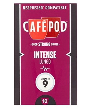 CafePod Nespresso Compatible Intense Capsules 10 per Pack