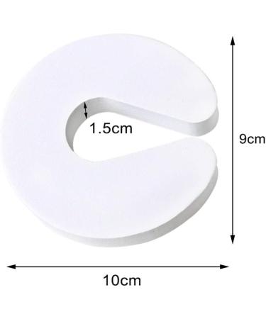 nuoshen 4pcs Safety Door Guard Soft Door Finger Guards Foam Door Stopper for Baby Finger Protection - Buy Online on SooperMarket.com