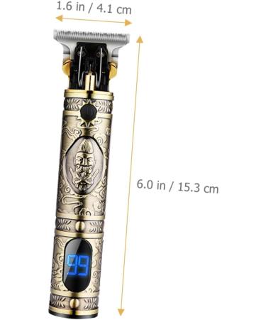 minkissy Beard Trimmer 1 Set Man Household Ma Stainless Steel Mens Trimmer - Buy Online on SooperMarket.com