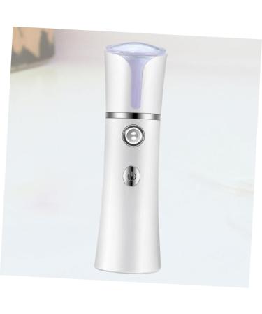 Gogogmee 1pc Portable Humidifer Facial Spa Steamer Facial Care Steamer White USB Face Humidifier 14.1x4cm - Buy Online on SooperMarket.com