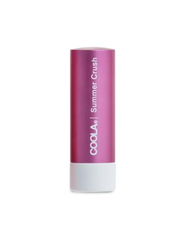 COOLA Organic Tinted Lip Balm & Mineral Sunscreen with SPF 30  Dermatologist Tested Lip Care for Daily Protection  Vegan  Summer Crush  0.15 Ounce