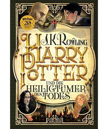 Carlsen Verlag Harry Potter Deathly Hallows Hardback Edition | Limited Edition 7th Century with Original Button - Buy Online on SooperMarket.com