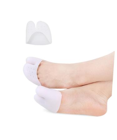 DOITOOL 2 Pairs Toe Gel Caps - Big Toe Protection for Shoe Comfort | Toe Pad Protector for Pointe Cushion - Buy Online on SooperMarket.com