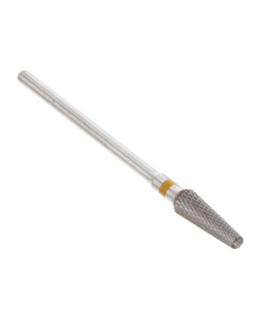 Beavorty Remove Dead Skin nails drill bits manicure drill bits nail grinding head nail drill bits set Tungsten steel Polish Nail medium Yellow