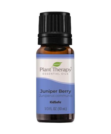 Plant Therapy Juniper Berry Essential Oil | 100% Pure Undiluted Natural Aromatherapy Therapeutic Grade | 10 mL