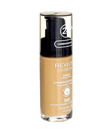 Revlon ColorStay Makeup Foundation Golden Caramel 360 SPF 15 - 1 fl oz (Pack of 1) - Buy Online on SooperMarket.com