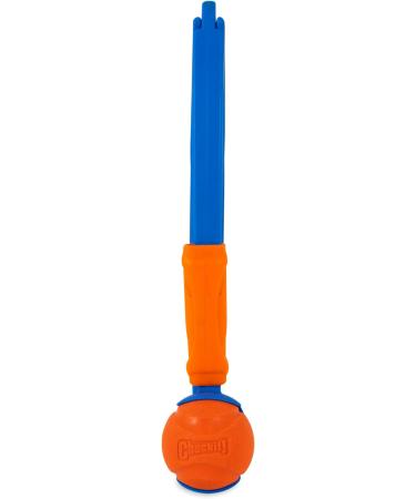 Chuckit! Fetch & Fold Dog Ball Launcher Set - Hands Free Rubber Fetch Toy for Dogs - Buy Online on SooperMarket.com