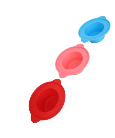 3 Pack Silicone Wax Melting Bowl - Non-Stick Wax Warmer Replacement Pot for Hair Removal | International Shipping Available - Buy Online on SooperMarket.com