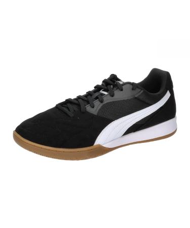 PUMA Unisex King Top It Football Shoe 42 EU Puma Black Puma White Puma Gold