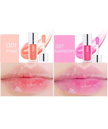 Aaiffey Hydrating Plumping Lip Glow Oil - Moisturizing Gloss for Lip Care (001+007) - Buy Online on SooperMarket.com