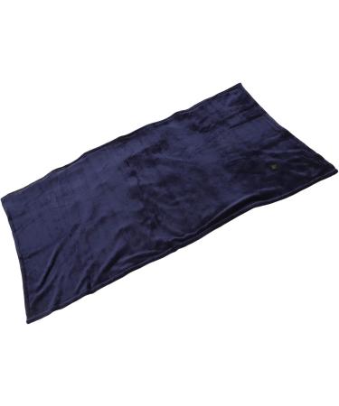 TOPINCN USB Heating Blanket - Electric Heated Throw Adjustable 3 Levels Soft Polyacrylonitrile Fiber Cozy Royal Blue - Perfect for Living Room & Travel - Buy Online on SooperMarket.com