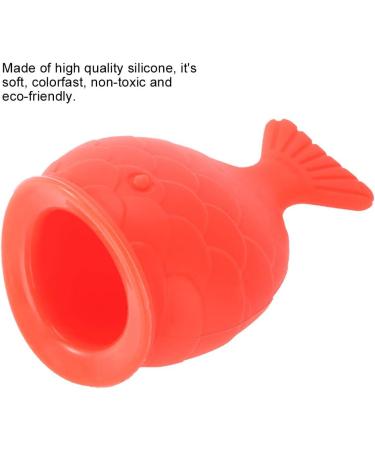 Lips Plumping Tool Lip Plumping Silicone Tool Women Portable Fish Shaped Lips Plumper Enhancer Lip Enhancement Device Beauty Tool - Buy Online on SooperMarket.com