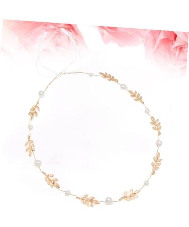 minkissy Hair Bands for Women's Hair Wedding Headband Ladies Headbands Bride Headpieces for Wedding Headwear for Women Bride Headband Gold Tiara Gold Hair Ties Bridesmaid Crystal Pearl - Buy Online on SooperMarket.com