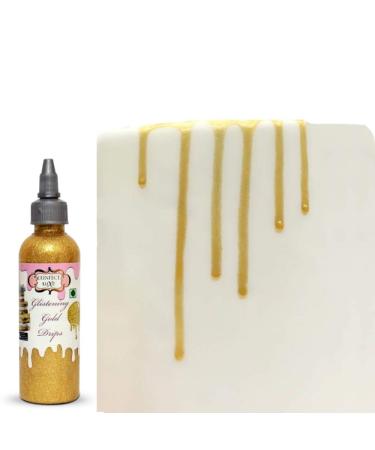 Confect Cake Decorating Drip - Glistening Gold - 3.5 Oz - Buy Online on SooperMarket.com