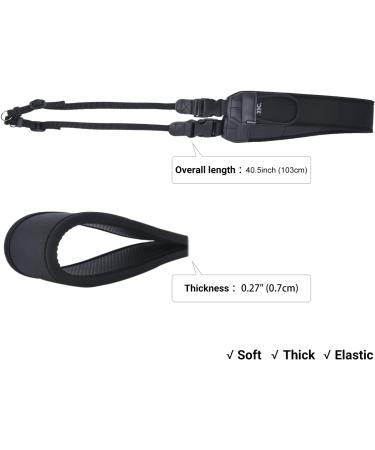 Soft Neoprene Shoulder Neck Strap for DSLR Cameras | Quick-Release Strap for Canon, Nikon, Sony & More - Buy Online on SooperMarket.com