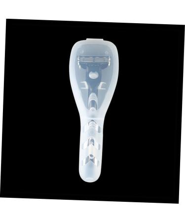 Buy Angoily 8-Piece Men's Razor Case - Durable Transparent Hard Case for Travel | Safe & Stylish Razor Container - Buy Online on SooperMarket.com