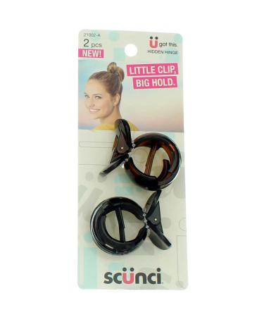 Scunci Fish Claw Clips 2 ct Multi-Colored - 1 Pack | Stylish Hair Accessories - Buy Online on SooperMarket.com