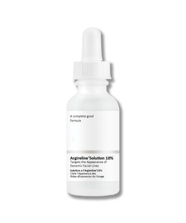 Argireline Solution 10% Anti Wrinkle Serum - Anti Aging Serum for Face Argireline Serum - Deep Wrinkle Reducer Anti Aging Promote Collagen Peptides Serum for a Revitalized Youthful Glow