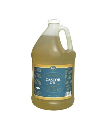 Castor Oil Gallon for Personal Care 128 Fl Oz (Pack of 1)