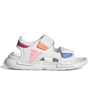 adidas Kids Altaswim Beach & Pool Shoes - 5.5 UK Child - White/Pink/Lucid Fuchsia - Buy Online on SooperMarket.com