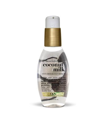 OGX Nourishing + Coconut Milk Anti-Breakage Serum, 4 Fl Oz