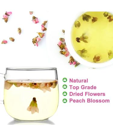 Buy Organic Dried Peach Blossom 40g - Perfect for Tea & DIY Crafts | International Shipping - Buy Online on SooperMarket.com