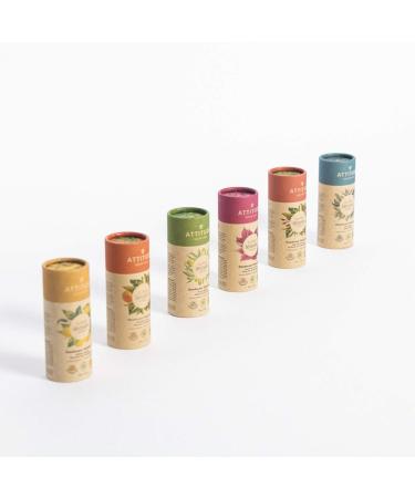 ATTITUDE Deodorant - Vegan & Cruelty-Free, Plastic-Free, Plant-Based, White Tea Leaves - 3oz - Buy Online on SooperMarket.com