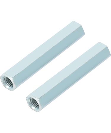 2pcs M8 * 66 Long Rod Nut Hex Hexagonal Sleeve Nut Standoff Threaded Fasteners(As shown) - Buy Online on SooperMarket.com