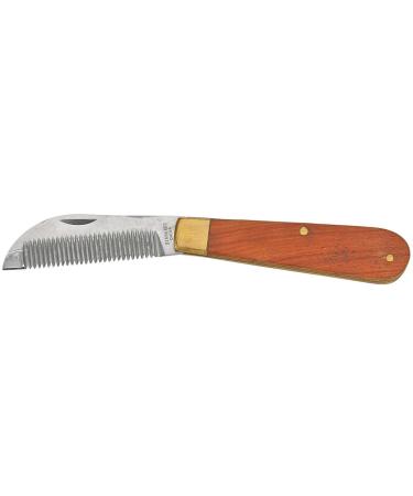 Busse warping knife foldable with wooden handle standard metal metal