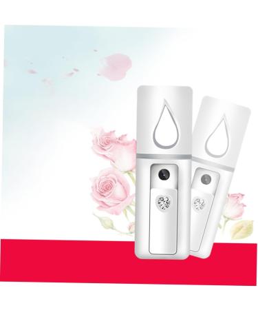 Baluue Face Sprayer Facial Spa Steamer Mini Humidifier Makeup Brishes Facial Spray Mist Face Steamer White - Buy Online on SooperMarket.com