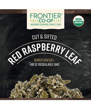 Frontier Co-op Organic Red Raspberry Leaf Tea - 1.48 oz (42 g) | Herbal Wellness - Buy Online on SooperMarket.com