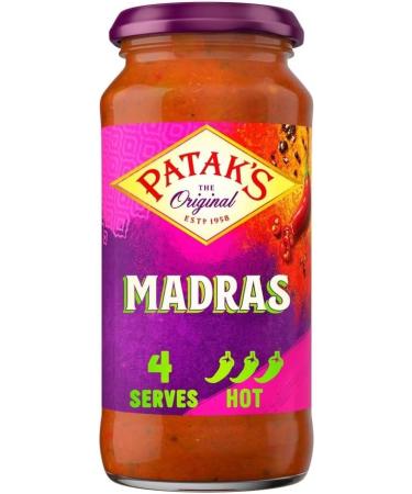 Curry Sauce Bundle with Patak Jalfrezi Curry Sauce Jar 450g Madras Sauce Jar 450g and Rogan Josh Sauce Jar 450g (3 Pack) - Buy Online on SooperMarket.com