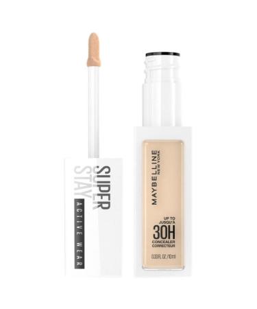 Maybelline New York Super Stay Active Wear Concealer No. 15 Light 10ml 15 Light 15 ml (1 pack)
