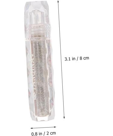 Healeved 2pcs Eyeshadow Eye Makeup Liquid Eye Shadow Make up Shampoo+shield Cosmetics Plastic Silver - Buy Online on SooperMarket.com