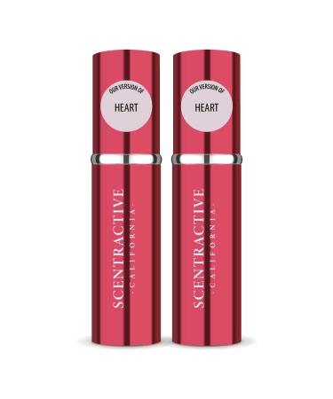 CA Perfume Impression of G. Botanika Heart For Women Replica Version Fragrance Dupes Concentrated Long Lasting Eau de Parfum Spray Refillable Atomizer Bottle 0.17 Fl Oz/5ml-X2 G. BOTANIKA HEART IMPRESSION 0.34 Fl Oz (Pack of 1)