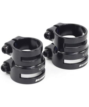 Silverock CNC Dual Size Seatpost Clamp 27.2/31.8mm & 31.6/34.9mm - Black Color for Carbon Post - Buy Online on SooperMarket.com