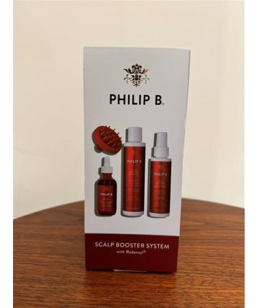 Philip B. Scalp Booster System - Pre-Wash Treatment Shampoo Leave-In Conditioner & Massager - International Shipping Available - Buy Online on SooperMarket.com
