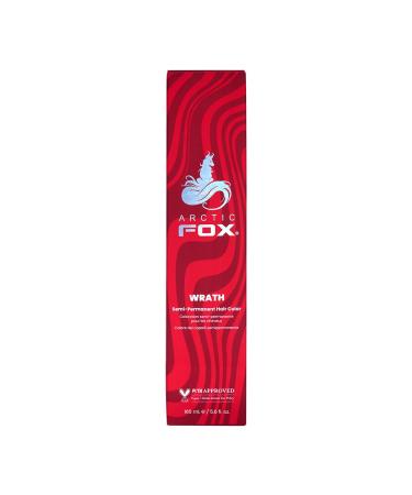 ARCTIC FOX 100% Vegan & Cruelty Free Vibrant Semi Permanent Hair Colour Dye - Wrath 165 ml e