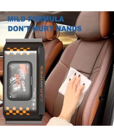 Car Interior Cleaning and Polishing Wipes 80pcs/Pack (1pack) - Buy Online on SooperMarket.com