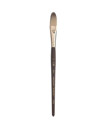 Princeton Umbria Short Handle Synthetic Paint Brush for Watercolor, Acrylic and Oil, Series 6250, Filbert, 8
