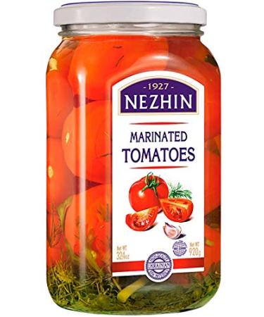 (pack of 2) Ukrainian Marinated Tomatoes Glass Jar 900mg
